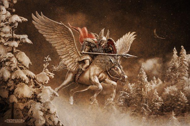 Картины Игоря Ожиганова - Тридевятое Царство