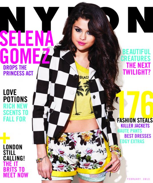 Selena Gomez "NYLON" jurnalında
