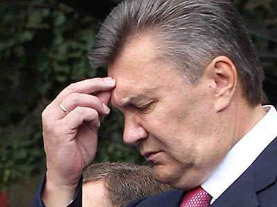 Yanukoviç bağ evindən belə qaçdı - Video