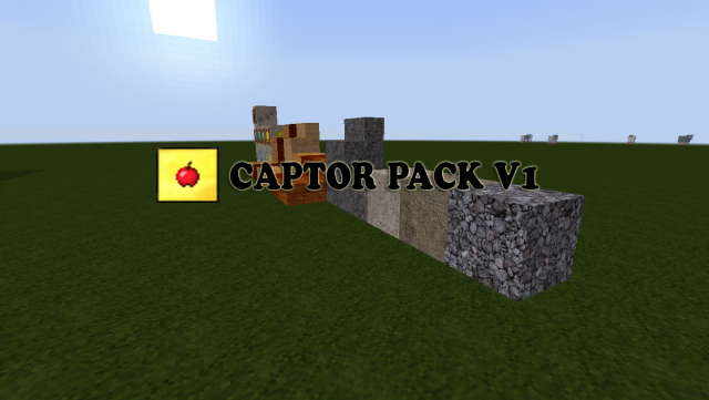 CAPTOR PACK V1 Minecraft Texture Pack