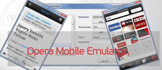 Opera Mobile Emulator 12.1