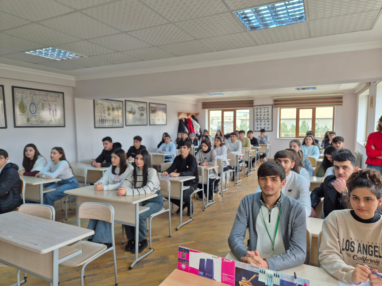 Bakı Texniki Kollecində tələbələrlə görüş keçirildi.