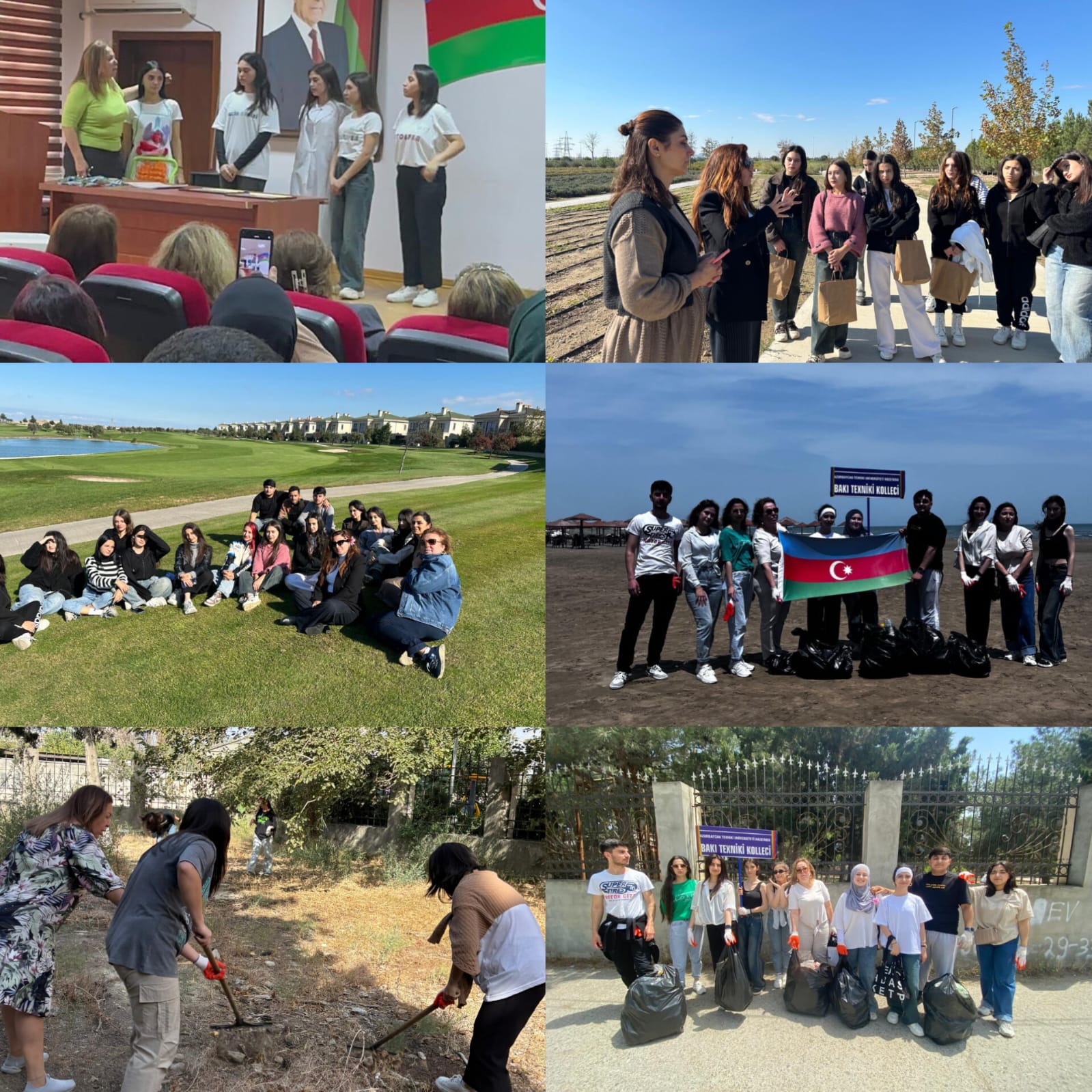 Bakı Texniki Kollecində COP-29 çərçivəsində tədbirlər davam edir.