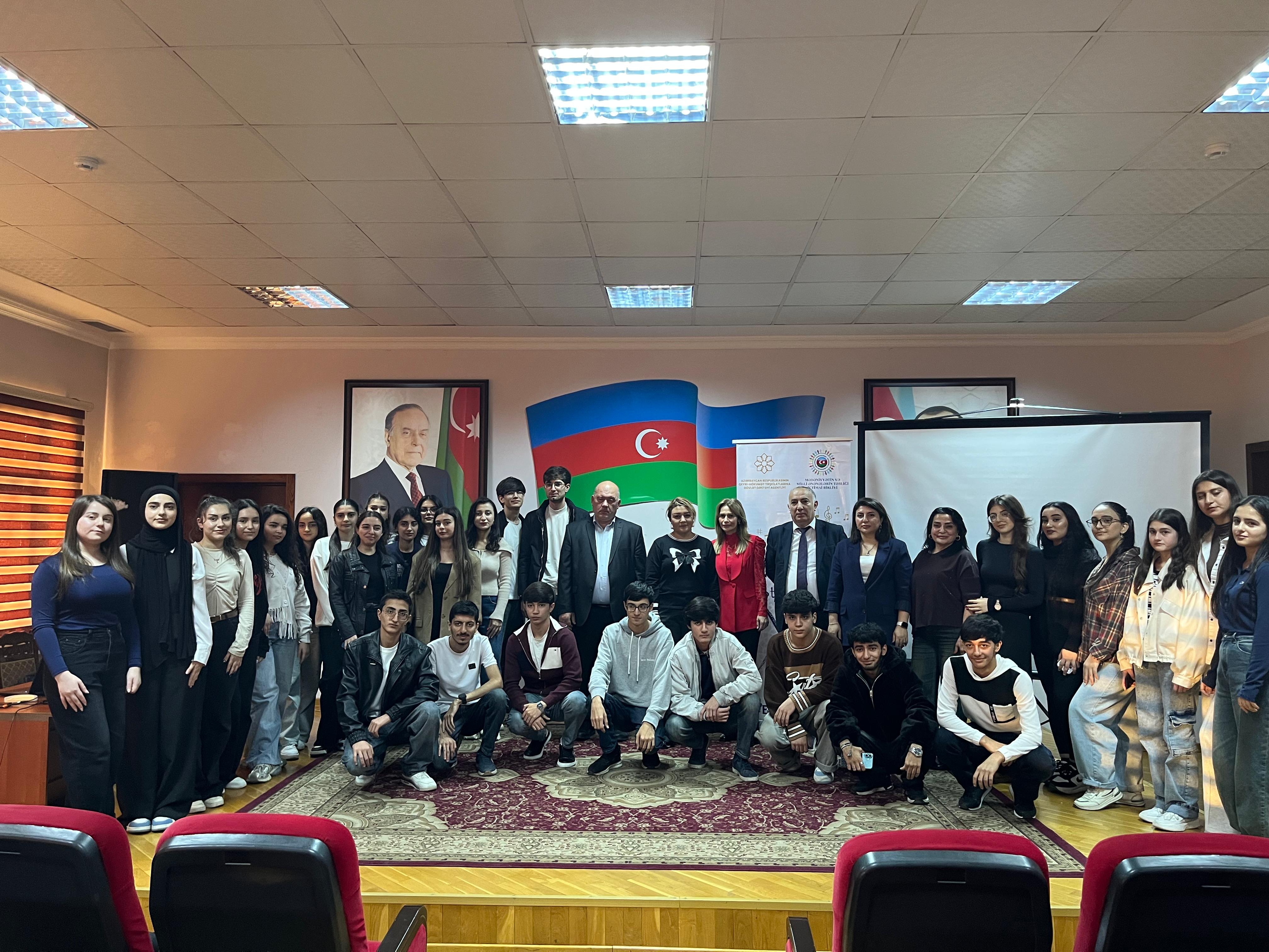 Bakı Texniki Kollecində "Göyçə aşıq sənəti ənənələri" adlı tədbir keçirildi.