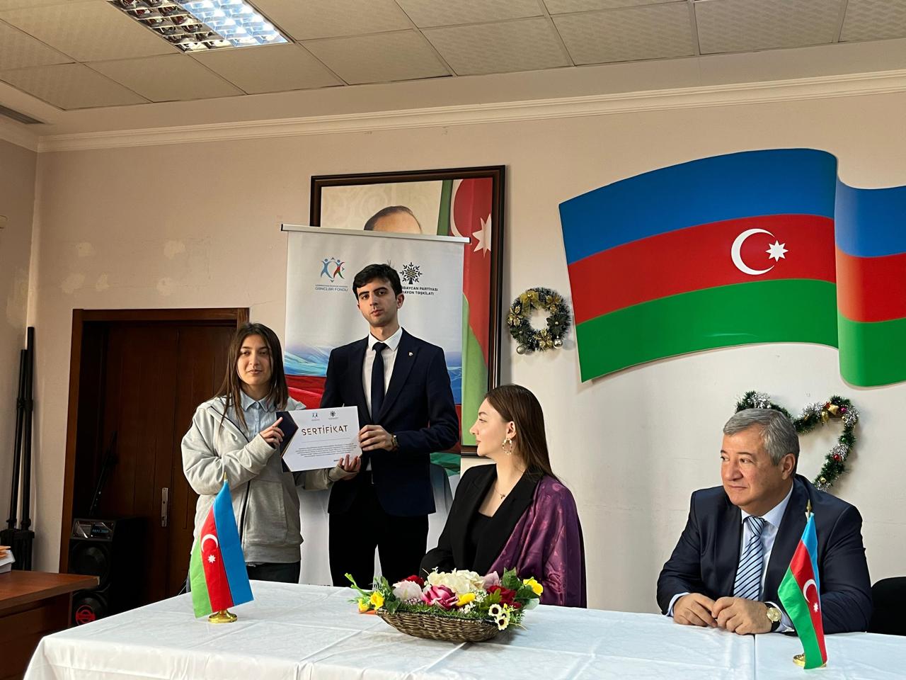 “Heydər Əliyev irsi: hüquqi dövlətin və milli dəyərlərin təbliği” layihəsi çərçivəsində növbəti tədbir keçirilib