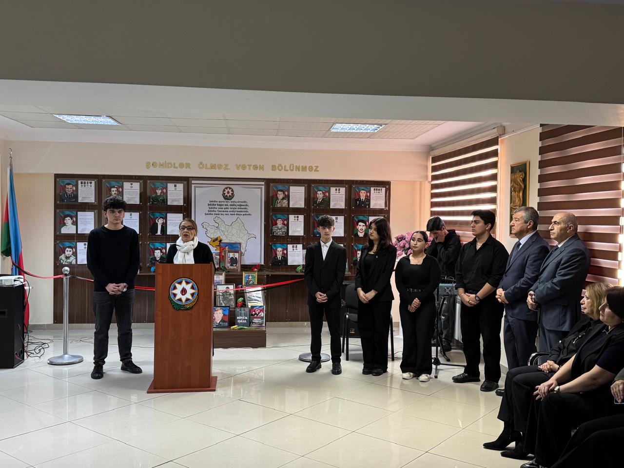 19.01.2026-ci il tarixində Bakı Texniki Kollecində şəhidlərimizin müqəddəs xatirəsinə həsr olunmuş anım tədbiri keçirildi.