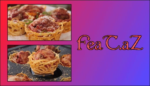 Fərqli spaqettili maffinlər (foto + video resept)